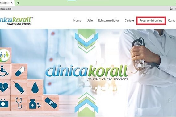 Clinica Korall: programări online de acasă, comod – Video