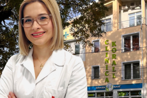 Dr. Zamfir Anda-Claudia, medic specialist gastroenterologie pediatrică, s-a alăturat echipei Clinicii Korall